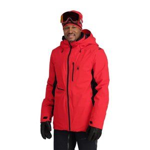 NEW $650 Spyder Avid Jacket! XXL Red  360° Stretch EXO SHIELD Dermizax Primaloft